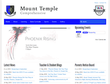 Tablet Screenshot of mounttemple.ie